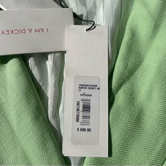 |Veronica Beard| Women's Jackets & Coats NWT Rupert Dickey Jacket in Pistachio - Picture 5 of 13